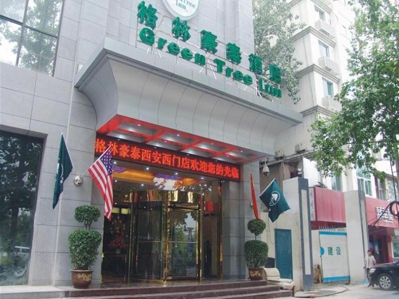 Greentree Inn Shanxi Xian West Gate Express Hotel Bagian luar foto